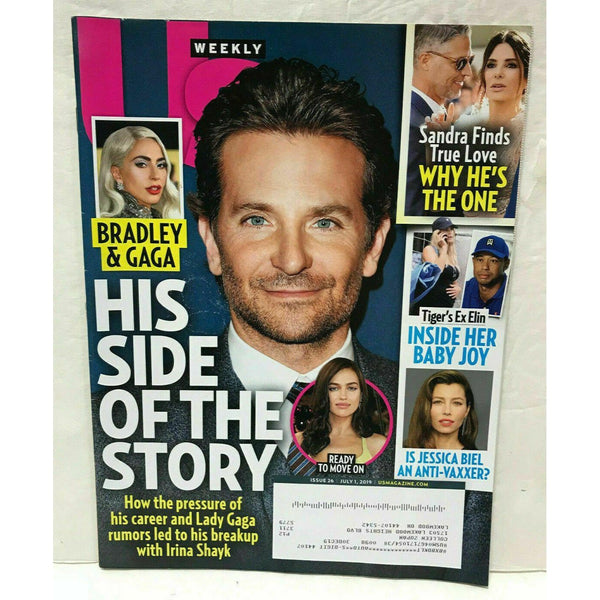Us Weekly Magazine July 1 2019 Bradley Cooper Lady Gaga Jessica Biel