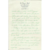 1951 St. Francis Hotel Hollywood CA Vtg Letter Stationery Letterhead Envelope