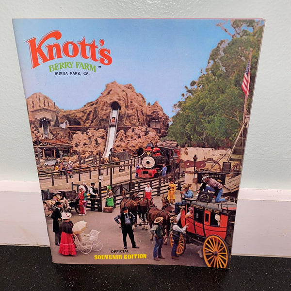 Knotts Berry Farm Official Souvenir Edition Booklet 1970s  1980s