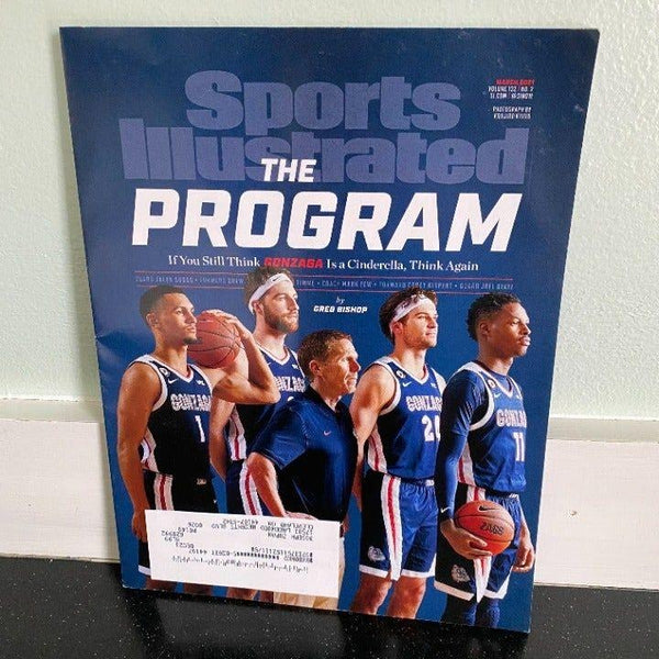 Sports Illustrated March 2021 Gonzaga Basketball Team Bulldogs The Program