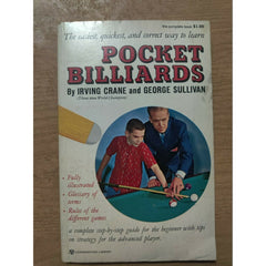 Pocket Billiards Vintage Booklet 1970 Irving Crane George Sullivan Book