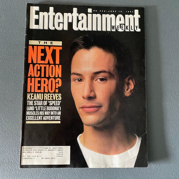 Entertainment Weekly June 10 1994 Keanu Reeves