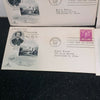 Edgar Allen Poe FDC Lot of 4 1949 Cachet Postal Covers Stamps Scott 986