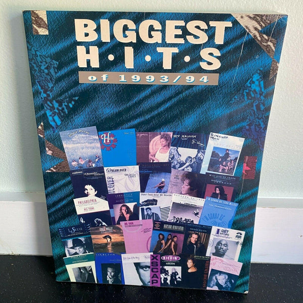 Biggest Hits of 1993/94 Songbook 1994 Janet Jackson Soul Asylum Blind Melon SWV