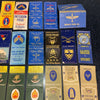 Military Matchcovers Lot of 21 1940s WWII Army Air Force Marines Ft Knox Navy