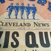 Cleveland News May 7 1945 Nazis Quit WW2 V-E Day Complete Newspaper Ohio