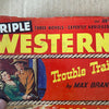 Triple Western December 1950 pulp magazine Max Brand Cowboy
