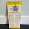 Maryland Lumber Co 1949 calendar board feet calculator Chart Vintage advertising
