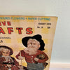 Creative Crafts magazine August 1970 vintage Ozark Dolls