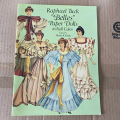 Raphael Tuck Belles Paper Dolls Book NOS 1990 Vintage Unused Complete