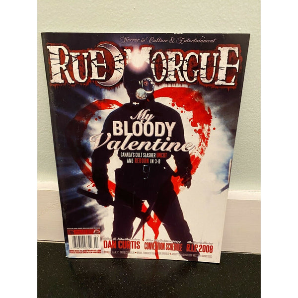 Rue Morgue 86 January February 2009 horror movie magazine My Bloody Valentine