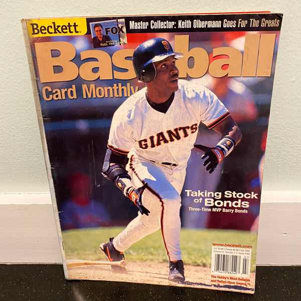 beckett baseball card monthly july 2000