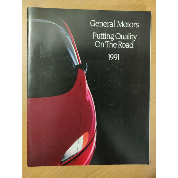 General Motors 1991 Brochure Buick Cadillac GMC Chevrolet Geo Pontiac Oldsmobile