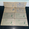 1940s Nabisco Advertising Cards Straight Arrow Shredded Wheat Lot of 10 Vintage