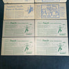 1940s Nabisco Advertising Cards Straight Arrow Shredded Wheat Lot of 10 Vintage