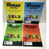 Dinosaur Activity Books Lot Of 4 Brand New Boy Coloring Puzzle Word Fun
