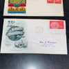 U.S. Air Mail FDC Cachet Lot of 2 1948 1949 Postal Covers Stamps Scott C38 C44