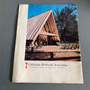 Redwood Homes Brochure California Redwood Association 1960s