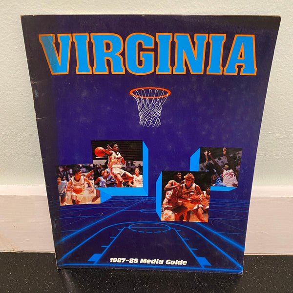 University of Virginia Womens basketball media guide 1987 1988 UVA
