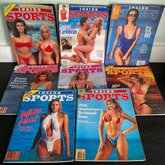 Inside Sports Swimsuit Issues Lot of 8 1985 1987 1988 1990 1991 1992 1994 1995