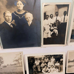 Photos Lot of 20 Antique 1800s-1920s All Same Family Norwalk Bellevue Ohio Area