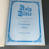 Holy Bible KJV Vintage 1971 Regency 700W Words of Christ in Red Christianity