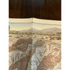 1937 White Mountains Illustrated Map Mount Washington North Conway New Hampshire