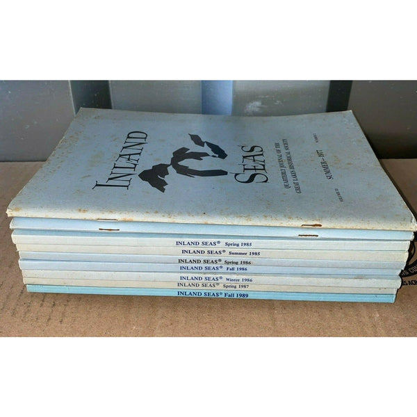 Inland Seas Journal Great Lakes Historical Society 1977-1989 9 Issues