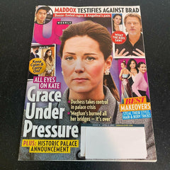 Us Weekly magazine April 5 2021 Princess Kate Brad Pitt Angelina Jolie