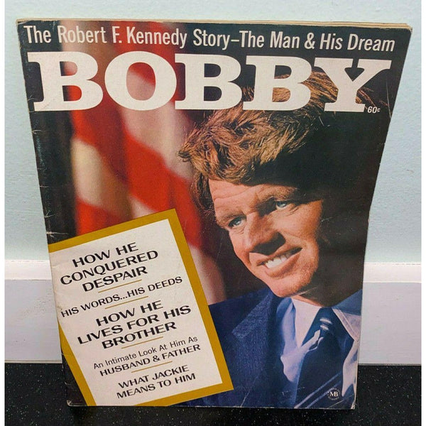 1968 BOBBY The Robert F. Kennedy Story Campaign Magazine Jimmy Breslin Vintage