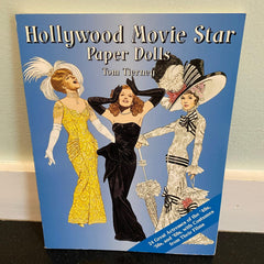 Hollywood Movie Star Paper Dolls Book NOS 2002 Tom Tierney