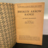 Broken Arrow Range book Tom Blackburn 1949 paperback western cowboy gunfight